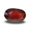 Natural Hessonite (Gomed) oval mixed cut loose gemstone, IGC certified IGCDKBAJ42806