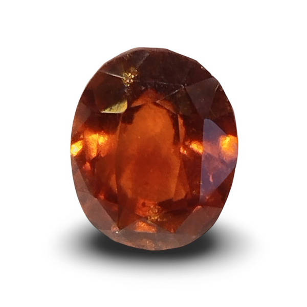 Natural Hessonite (Gomed) | Oval Mix Cut | IGC Certified Certificate No.: IGCDKBAJ42696 image 1