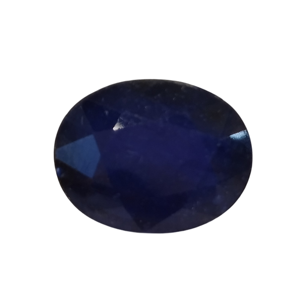 Natural Iolite (Kaka Neeli) oval cut loose gemstone, IGC certified IGCDKBAJ44777