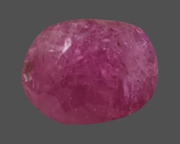 Natural Burma Ruby (Manik) 3.46 Ratti oval mixed cut loose gemstone