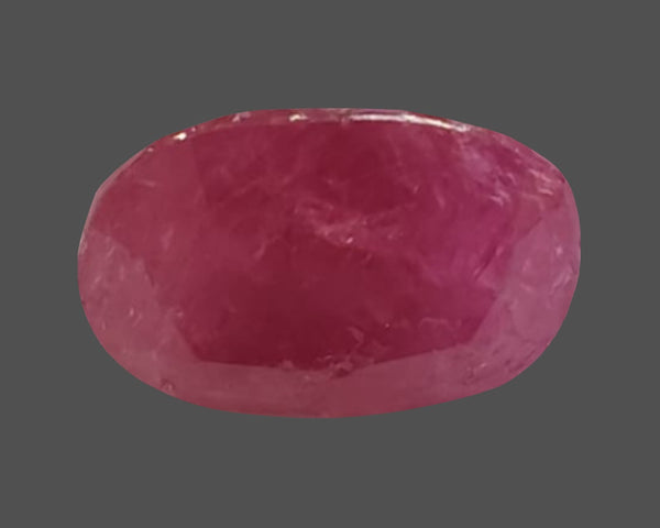 Natural Burma Ruby (Manik) 4.48 Ratti oval mixed cut loose gemstone