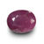 Natural deep red Ruby (Manik) oval mixed cut loose gemstone, IGC certified IGCDKBAJ41393