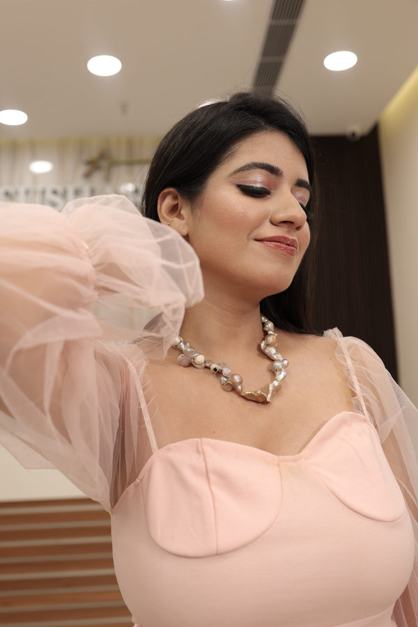 Natural Unusual Pearl nacklace 023 image 1