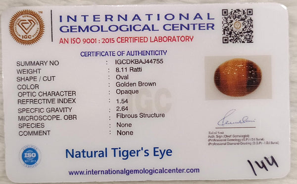 Tiger Eye The Essence of Grounding and Strength Summary No IGCDKBAJ44755 image 2