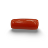 Natural Red Coral | Certified |Capsule Cut Gemstone Summary No. IGCDKBAJ44982 image 0