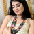 Rainbow multi-stone 15 line gemstone necklace – Tushar Gems
