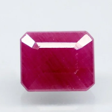 Natural Purplish Red Ruby | Certified Unheated | Oval Mixed Cut Report No. 9581D38665 image 0