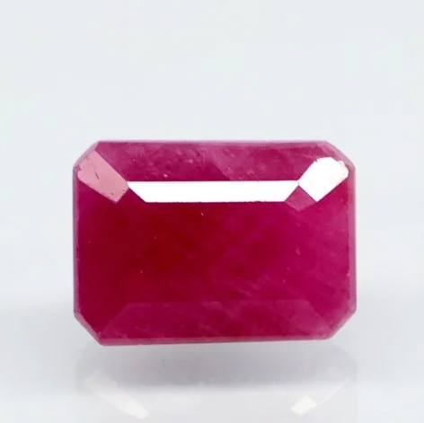 Natural Purplish Red Ruby | Certified Unheated | Octagon Mixed Cut Report No. 9581D38664 image 0