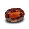 Natural Hessonite (Gomed) | Oval Cut | IGC Certified Certification: IGC Certified image 0