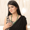 Semi emerald single line bead necklace (G.STB06) – Tushar Gems
