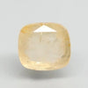 Natural unheated Yellow Sapphire (Pukhraj) cushion mixed cut loose gemstone, report no. 10280D41719