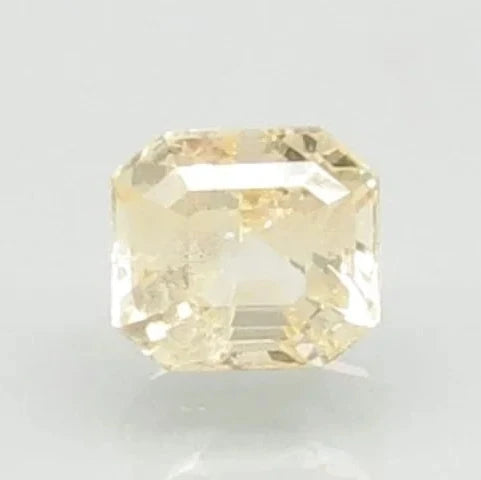 Natural Yellow Sapphire | 6.57 Carat / 7.30 Ratti | Octagon Step Cut | Untreated | GJEPC Certified | 6607D25523 image 0