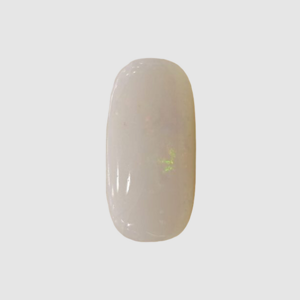 Natural White Opal 5.50 Ratti| Oval Cabochone | Certified No. IGCDKBAJ43015 image 1