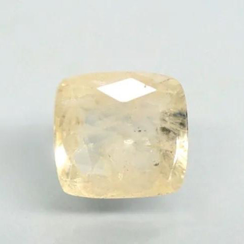 Natural Yellow Sapphire | Cushion Mixed Cut | Transparent | Govt. Lab Certified | Unheated 10345D41917 image 0