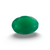 Natural Green Onyx oval mixed cut loose gemstone, SRT certified SRGTL30610