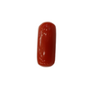 Natural Red Coral | Certified |Capsule Cut Gemstone Summary No. IGCDKBAJ44728 image 1
