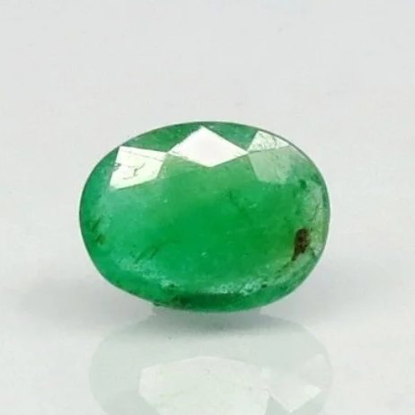 Natural Emerald | Oval Mixed Cut | Govt. Lab Certified No. 8980D36564 image 0