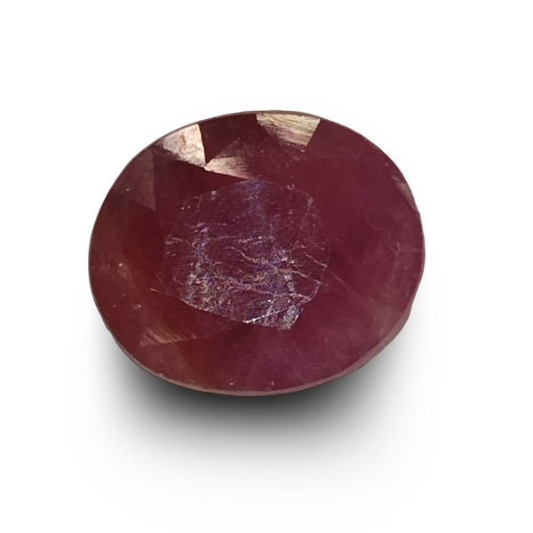 Natural Ruby | Oval Mix Cut | IGC Certified No.: IGCDKBAJ41387 image 0