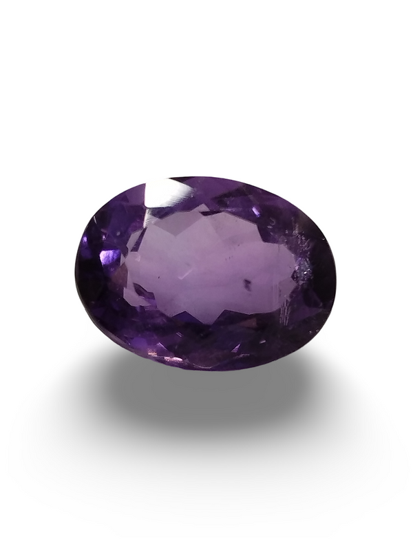 Natural Amethyst | Oval| Lab Certified No. IGCDKBAJ45597 image 0