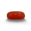 NaturalRed Coral | Certified| Capsule CutGemstone Summary No. IGCDKBAJ44850 image 0