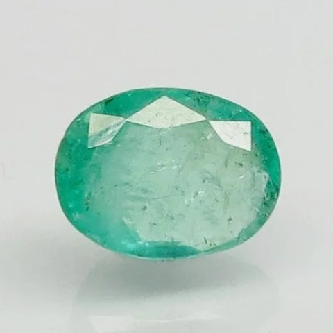 Natural Emerald | Oval Mixed Cut | Transparent | Govt. Lab Certified 6938D27080 image 0