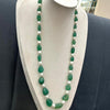 The Natural Pearl with Semi-Emerald Necklace: A Perfect Blend of Grace and Glamour-G.STB02 image 2