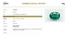 Natural Emerald |55H00| Govt. Lab Certified | OVAL MIXED | Green Report No.12938D53297