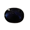 Natural Iolite (Kaka Neeli) oval mixed cut loose gemstone, IGC certified IGCDKBAJ42116