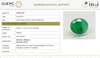 Natural Emerald | Oval Mixed Cut | Govt. Lab Certified No.: 6938D27108 image 1