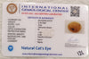 Natural Cat’s Eye: The Stone of Ketu for Protection and Spiritual Growth Summary No IGCDKBAJ44737 image 2