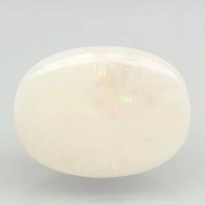 Natural Fire Opal 15.30 Ratti | Govt. Lab Certified | Oval Cabochon | UntreatedNo. 6699D25928 image 0