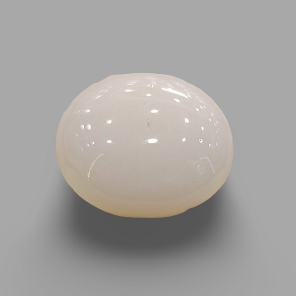 Natural White Coral (Safed Moonga) certified loose gemstone, report no. IGCDKBAJ41477