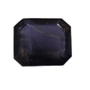Natural Iolite (Kaka Neeli) octagon step cut loose gemstone, IGC certified IGCDKBAJ42125
