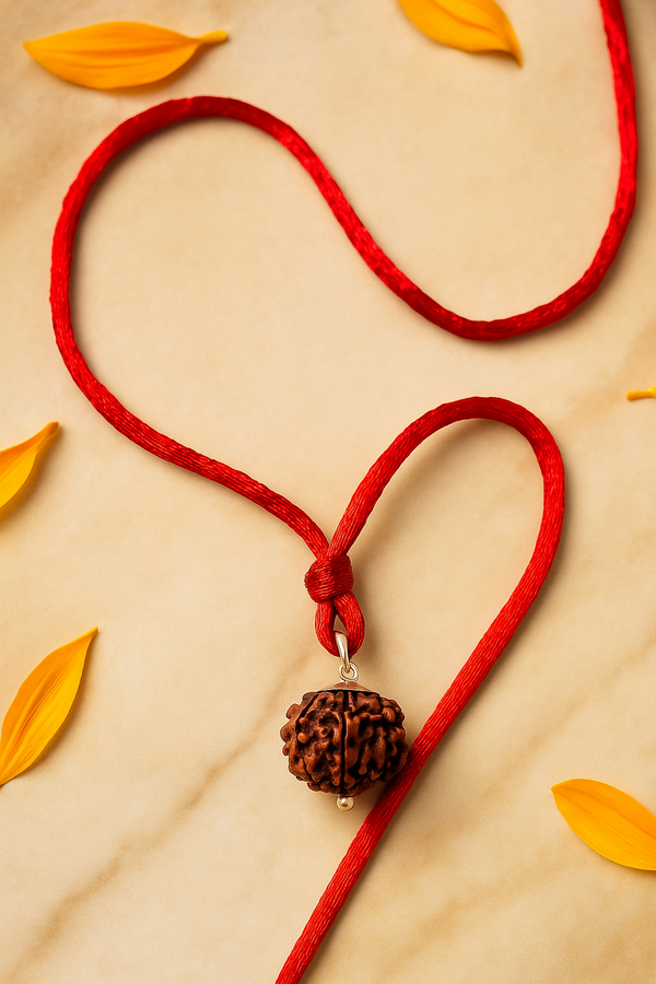 Divine Combo – Bhagwat Gita with Certified Rudraksha Pendant (Premium Gift Box Set) image 3