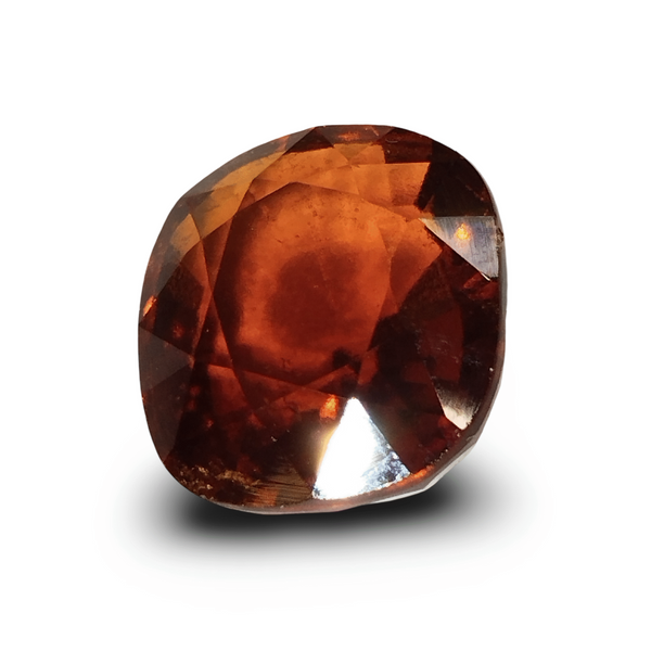 Natural Hessonite (Gomed) | Oval Mix Cut | IGC Certified Certificate No.: IGCDKBAJ42768 image 1