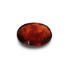 Natural brownish orange Hessonite (Gomed) oval mixed cut loose gemstone, certified IGCDKBAJ42724