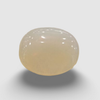 Natural White Opal 4.50 ratti oval cabochon loose gemstone, IGC certified IGCDKBAJ42943
