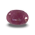 Natural Ruby (Manik) oval cut loose gemstone, IGC certified IGCDKBAJ44826