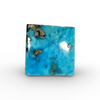 Natural Turquoise | Certified Sea Blue Firoza | Oval Shape with Matrix Certificate No.: IGCDKBAJ44690 image 0