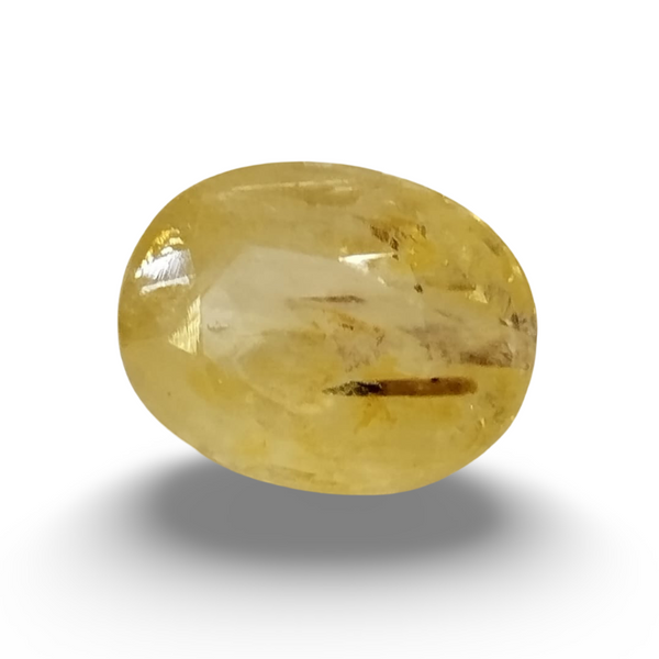 Natural Yellow Sapphire |Oval Mix Cut | IGC Certified No.: IGCDKBAJ53533 image 0