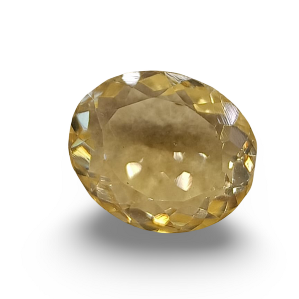 Natural Citrine (Sunela) loose gemstone, IGC certified IGCDKBAJ42167