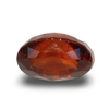 Natural Hessonite (Gomed) oval mixed cut loose gemstone, IGC certified IGCDKBAJ42723