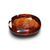 Natural Hessonite (Gomed) oval mixed cut loose gemstone, IGC certified IGCDKBAJ42794