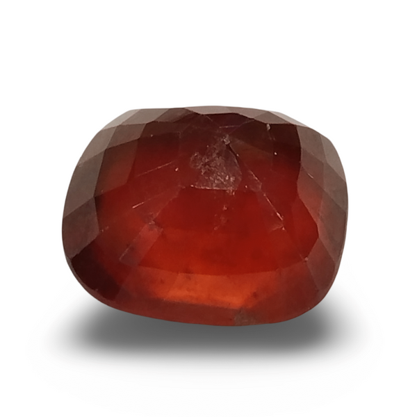 Natural Hessonite Garnet | Cushion Mix Cut | Brownish Orange Certificate No.: IGCDKBAJ42801 image 1