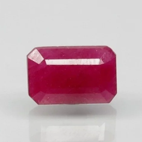 Natural Ruby with Govt. Lab Certificate | Octagon Step Cut image 0