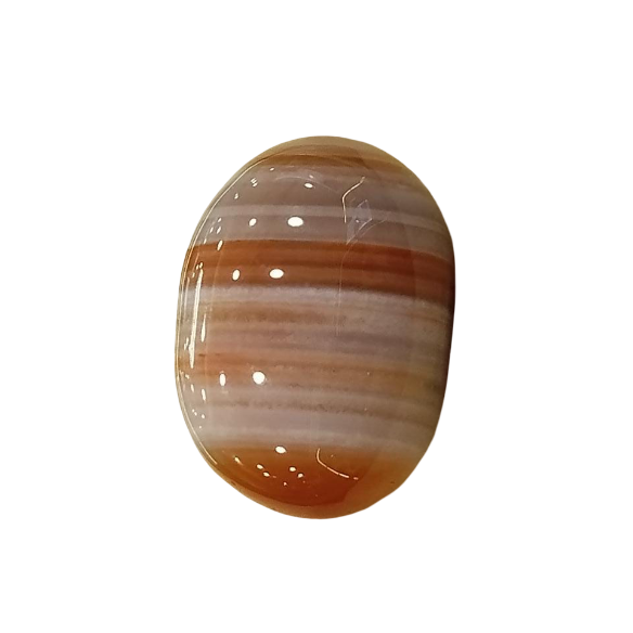 Natural Red, White Sulemani Hakik | Oval | Certified No. IGCDKBAJ48756 image 1