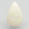 Natural Fire Opal 5.04 ratti pear cabochon loose gemstone, Govt. lab report no. 6938D27117