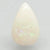 Natural Fire Opal 5.04 ratti pear cabochon loose gemstone, Govt. lab report no. 6938D27117
