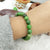 Natural green jade bead bracelet for emotional balance – Tushar Gems