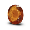 Natural orangish brown Hessonite (Gomed) oval cut loose gemstone, certified IGCDKBAJ48332